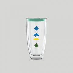 เซตของขวัญ แก้วน้ำสองชั้น LIFESTYLE DOUBLE WALL GLASS 560 ML – OUTDOOR FUN